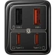Сетевое зарядное устройство Baseus GaN6 Pro Fast Charger 2C+2U 65W + кабель Type-C to Type-C 100W (20V/5A) 1m (P10162701113-00) Cluster Black - изображение 5