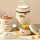 Набір Ланч-боксів Bento із нержавіючої сталі Bento Бежевий (1013-518-00) - зображення 1