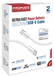 Кабель Promate EcoLine-Ci120 USB-C to Lightning 27W Power Delivery 1.2 м White (ecoline-ci120.white) - изображение 7