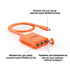 Кабель для зарядних станцій Jackery Solar Series Charging Cable (Connector) JA-CA3SA - зображення 3
