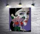 Модульная картина ArtPoster Орхидея Магнолия (Orchid Magnolia) - Слава Фокк (Slava Fokk) 84x100 см Модуль №2 (003562) - изображение 1