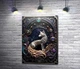 Картина Фентези-лиса в абстрактных узорах 43x60 см Модуль №1 (005508) - изображение 1
