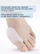 Накладки на большой палец ноги для косточки защита силиконовая от давления и трения в обувь - изображение 6