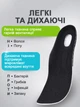 Стельки в обувь для здоровья стопы ортопедические универсальные с пяточным амортизатором 40-46 - изображение 3