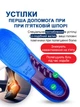 Стельки для обуви при пяточной шпоре ортопедические для обуви гелевые универсальные 38-43 - изображение 5
