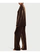 Пижама Victoria's Secret Shimmer Knit Long Pajama Set Gold размер XS - изображение 5