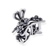 Серебряная заколка краб (9305) - изображение 1