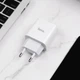 Зарядное устройство Hoco 1хType-C PD 20W White (C76A Plus) - изображение 8