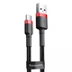Кабель Baseus USB - Type-C 2A 2метра Cafule Black/Red (CATKLF-C91) - изображение 2