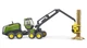 Машинка Bruder Харвестер John Deere 1270G с одним стволом дерева 1:16, 02135 - изображение 5