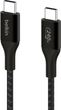 Kabel Belkin 240W USB-C do USB-C 2m Black (CAB015bt2MBK) - obraz 3