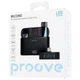 Беспроводной петличный микрофон Proove Record Lightning Black для блоггера | IOS/2.4G/360°/60mAh/4h | Черный - изображение 12