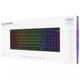 Бездротова ігрова клавіатура Proove з підсвіткою Gaming Slicker (Ukraine Layout), Black - зображення 4