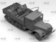 Сборная модель ICM Sd.Kfz.3b с зенитной пушкой Flak 38 35455 - изображение 3