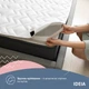 Наматрасник IDEIA Nordic защитный с эластичными резинками по углам 120х200 Антиаллергенное волокно стеганый Белый (4820182656002) - изображение 2