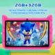 Планшет дитячий Q Kids Tablets 2/36Гб 4000 мАг з захисним чохлом Android для дітей для ігор Рожевий - зображення 3