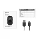 Мышка REAL-EL RM-450W Wireless/Bluetooth Black/Gray (EL123200046) - изображение 10