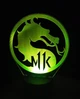 3d-светильник Мортал Комбат Mortal Kombat, 3д-ночник, несколько подсветок (на пульте) - изображение 6