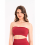 Женское бесшовное бюстье без бретелек Formeasy - Formeasy - 9008 - L/XL - Kirmizi/Red - изображение 1