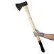 Сокира 1600 м, ручка пекан, 48-57 HRC INTERTOOL HT-0271 - зображення 5