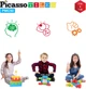 Магнитный конструктор Picasso Tiles Building Cubes 50 деталей (817338023645) - изображение 5