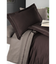 Комплект постельного белья Deluxe Satin Dark Series First Choice - First Choice - DLX-401 SERENİTY DARK BROWN MİNK - Евро - Коричневый - изображение 2