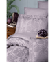 Комплект постельного белья Jacquard Satin First Choice - First Choice - JS-32 HERRA LAVENDER - Евро - Розовый - изображение 3
