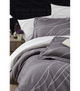 Комплект постельного белья Satin Cotton First Choice - First Choice - S-497 MESİ QUİCK SİLVER - Евро - Коричневый - изображение 2