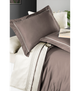 Комплект постельного белья Deluxe Satin First Choice - First Choice - DLX-416 Serenity Mink Cream - Евро - Кремовый с коричневым - изображение 2