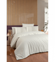Комплект постельного белья Deluxe Satin First Choice - First Choice - DLX-84 New Trend Cream - Евро - Кремовый - изображение 1