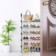 Напольна полиця для взуття на 5 полиць 58х26х99 см New shoe rack - зображення 6