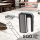 Ручний міксер Domotec R.6664 5 швидкостей режим Турбо 800Вт Grey (ws68794) - зображення 3