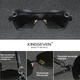 Женские поляризационные солнцезащитные очки KINGSEVEN N7898 Black Gray - изображение 5