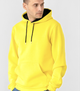 Однотонное мужское худи - HECTOR - 30180 - XXL - Желтый - изображение 1