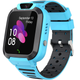 Детские умные смарт часы c GPS Smart baby watch Q20 с камерой прослушкой сим картой Голубой - изображение 1