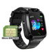 Детские умные смарт часы c GPS Smart baby watch Q20 с камерой прослушкой сим картой Черный - изображение 2
