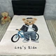 Плед велюровый с 3D рисунком, Let's Ride, 160x200 см - изображение 1