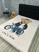 Плед велюровый с 3D рисунком, Let's Ride, 160x200 см - изображение 3