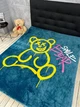 Плед велюровый с 3D рисунком, Smile Bear , 160x200 см - изображение 3