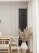 Трубчатый радиатор Instal Projekt Tubus 2 1800x394 mm, Black mat (нижнее 50 mm) - изображение 4