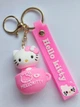Брелок Hello Kitty Хеллоу Кітті в чашці на ключі рюкзак - зображення 1