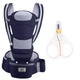 Хипсит, Эрго-рюкзак, кенгуру переноска Baby Carrier 6 в 1 Темно-Синий и маникюрные ножницы белые n-11911 - изображение 1