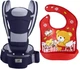 Хипсит, Эрго-рюкзак, кенгуру, переноска Baby Carrier 6в1Темно-синий слюнявчик-трансформер (n-9863) - изображение 1
