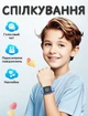 Дитячий смарт годинник з GPS, SIM-картою, кнопкою SOS, Ліхтариком, HOCO Y100 Блакитний - зображення 5