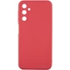 Силиконовый чехол Epik Candy Full Camera для Samsung Galaxy A24 4G Красный / Camellia - изображение 1