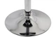 Кресло барное Bonro BC-0106 поворотное из экокожи до 100 кг Черный (134-76-40080026) - изображение 7