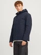 Куртка демисезонная с капюшоном мужская Jack & Jones 12258405-1716 S Темно-синяя (5715603177947) - изображение 4