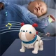 Интерактивный Робопес Спайк WToys озвучен по-украински, запись голоса, ходит по всем направлениям, танцует, сенсорный, мелодии, пульт Light brown (68068/04) - изображение 6