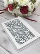Шкатулка для обручальных колец деревянная, белая, свадебная 22204001/ПММ - изображение 4