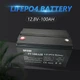 Акумулятор для ДБЖ LifePO4 100ah 12.8V Suyeego з BMS - изображение 1